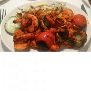 Tandoori King Prawn Shashlik