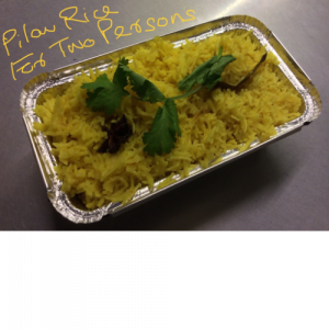 Pilau Rice for Two Persons OFFER